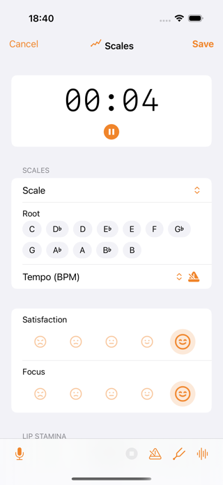 Jazz Practice Journal Screenshot 3 of 6