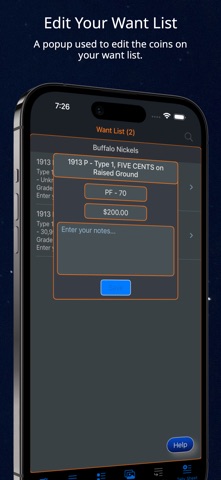 Buffalo Nickel iPhone screenshot
