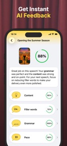 Public Speaking Coach: Babli screenshot