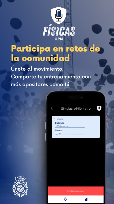 OPN Físicas Policía Nacional Screenshot