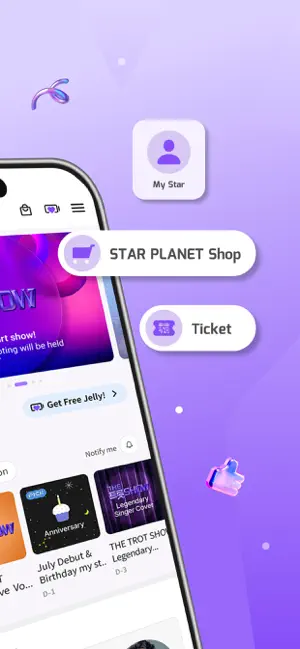 STAR PLANET - KPOP Fandom App screenshot 2