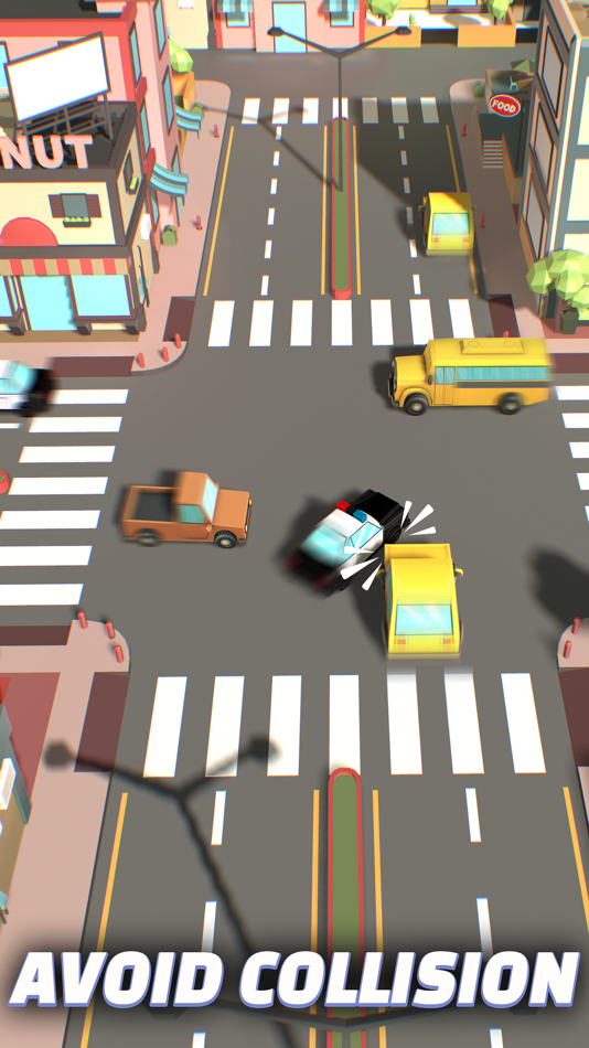 #1. Traffic Chaos 3D (iOS) 由: Frimus