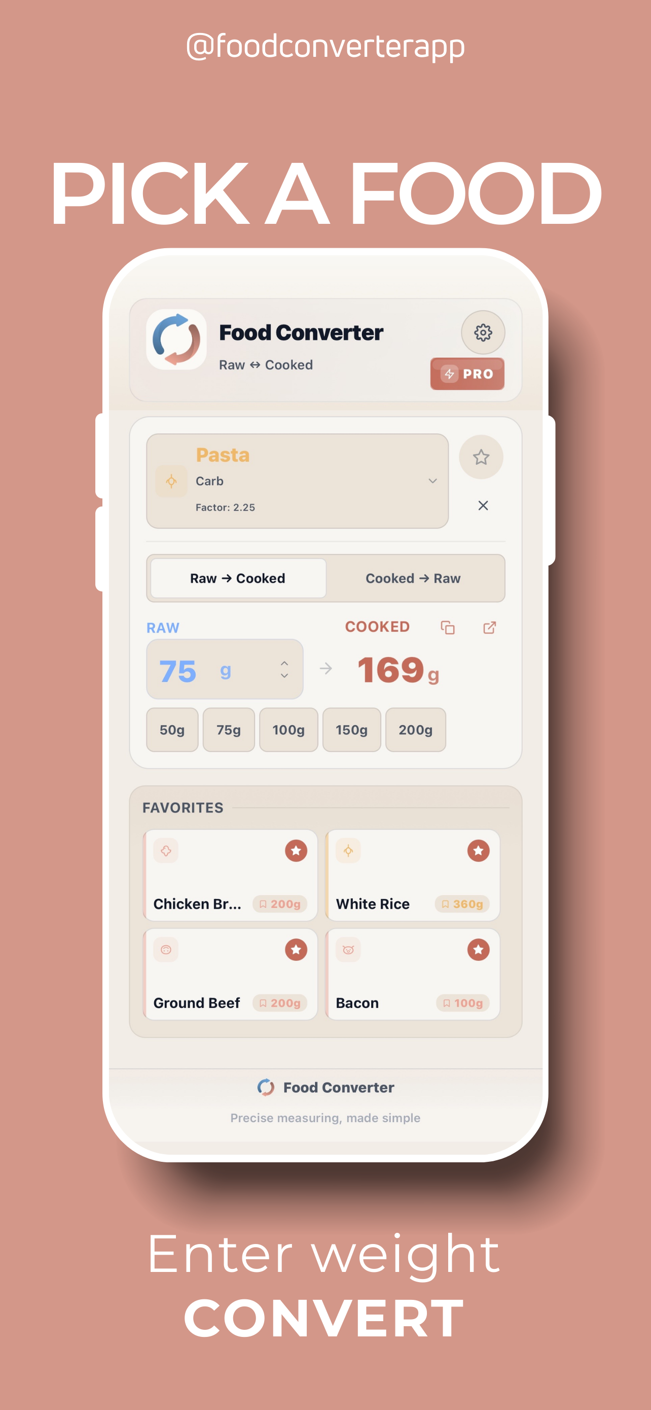 Food Converter