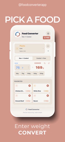 Food Converter Screenshot 3 of 8