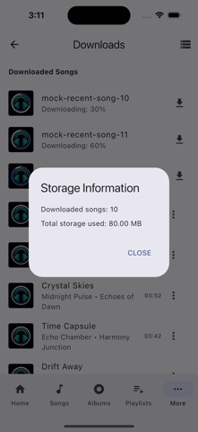 xsMusic screenshot