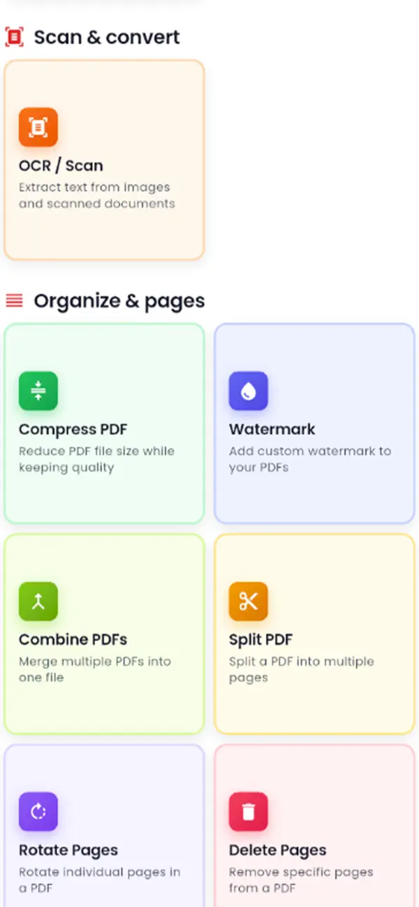 PDF Tools - SystemPort Screenshot 3