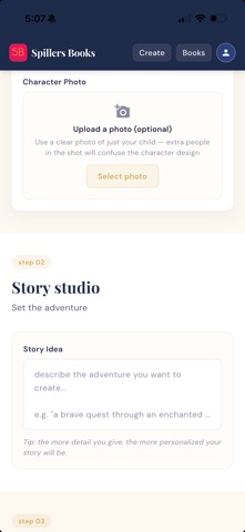 Spillers Books screenshot