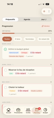 Fiancé: Organiser son mariage screenshot
