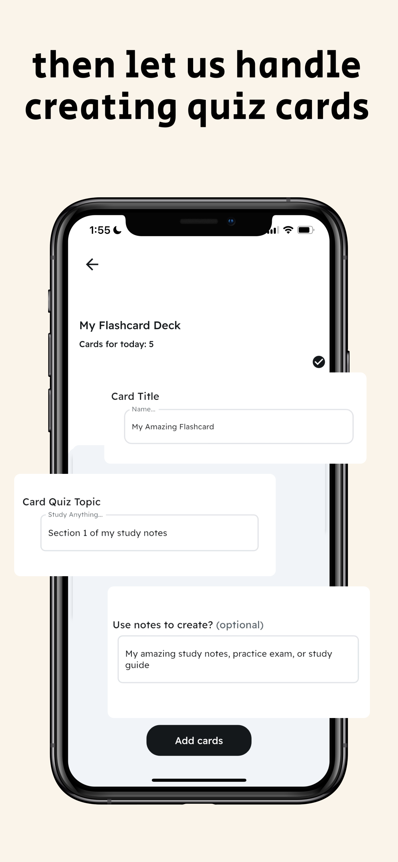 Acadu: AI Quiz, Flashcards