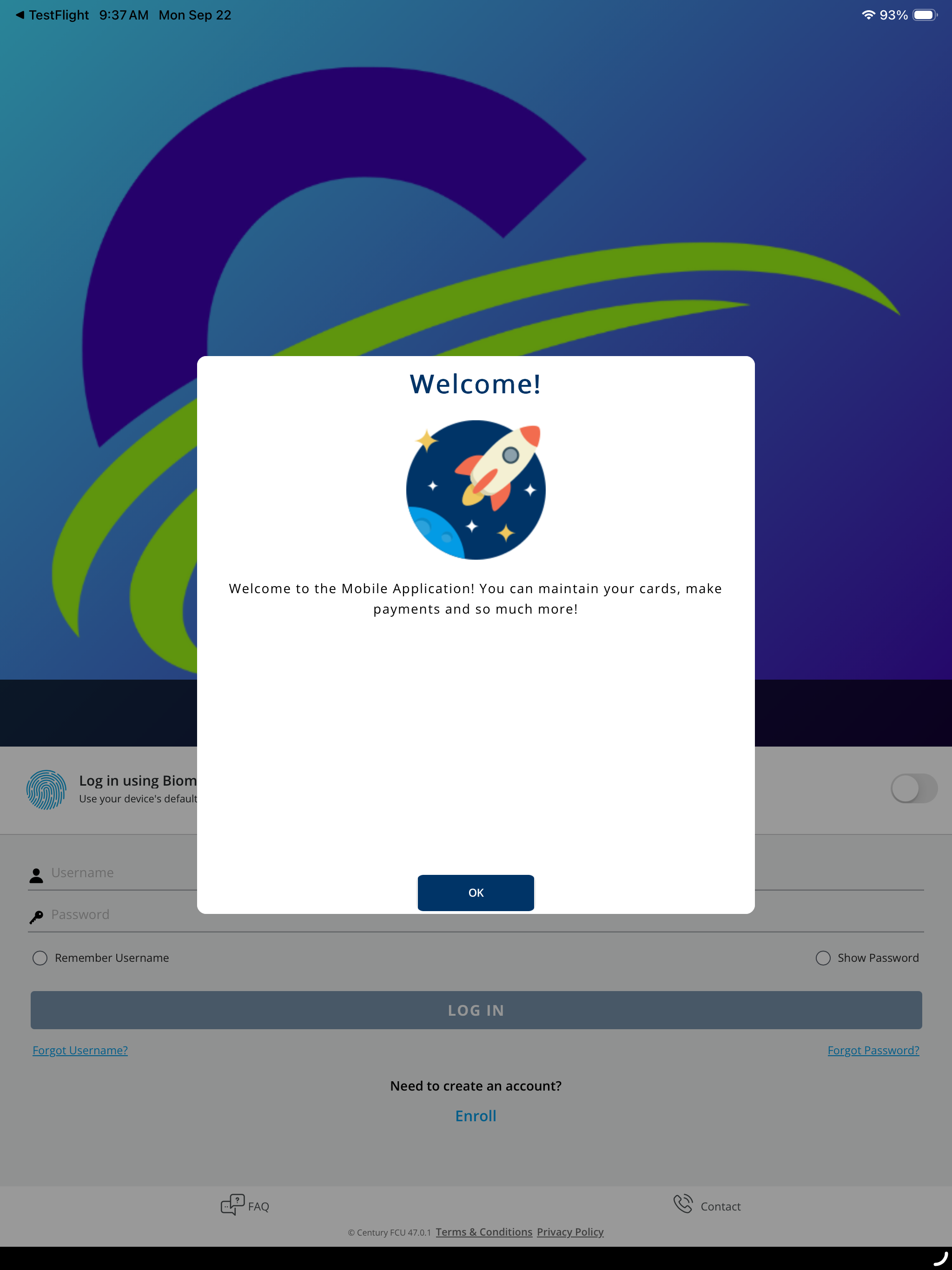 CFCU Visa screenshot 7