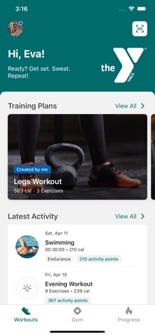 YMCA of Virginia's Blue Ridge iPhone screenshot