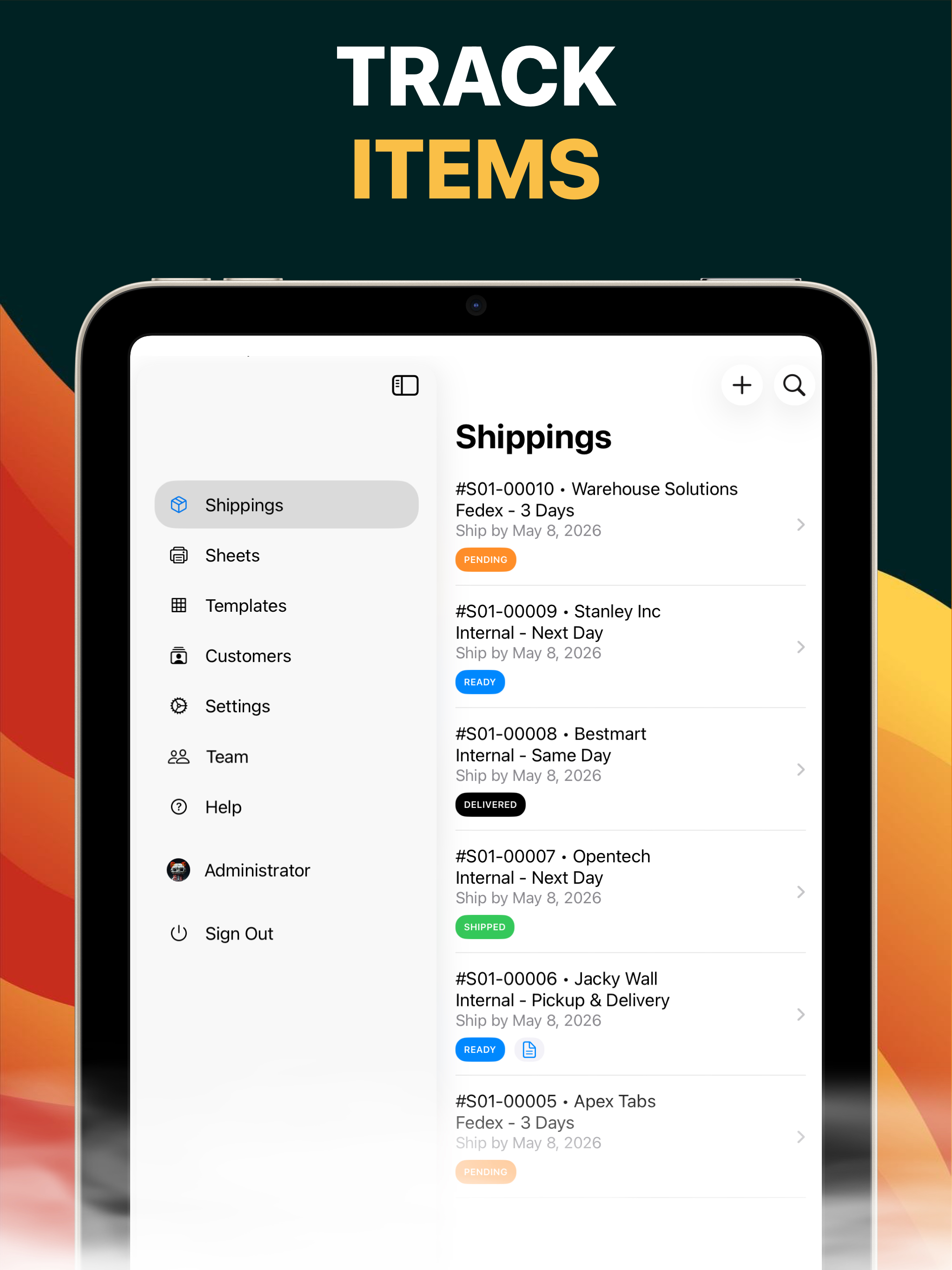 Shipping & Delivery Pro screenshot 8
