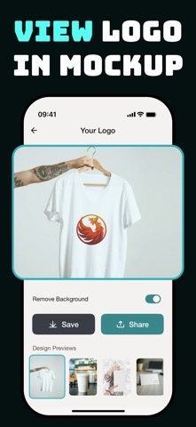 LookAI - AI Logo Generator iPhone screenshot