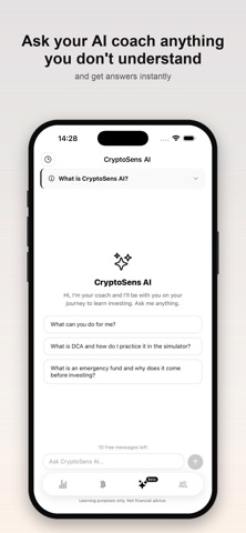 CryptoSens: Financial Literacy Screenshot 3 of 6