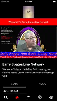 barry spates live network iphone screenshot 1