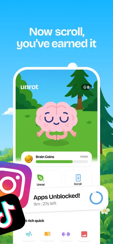 Unrot: Earn your Screen Time screenshot 4