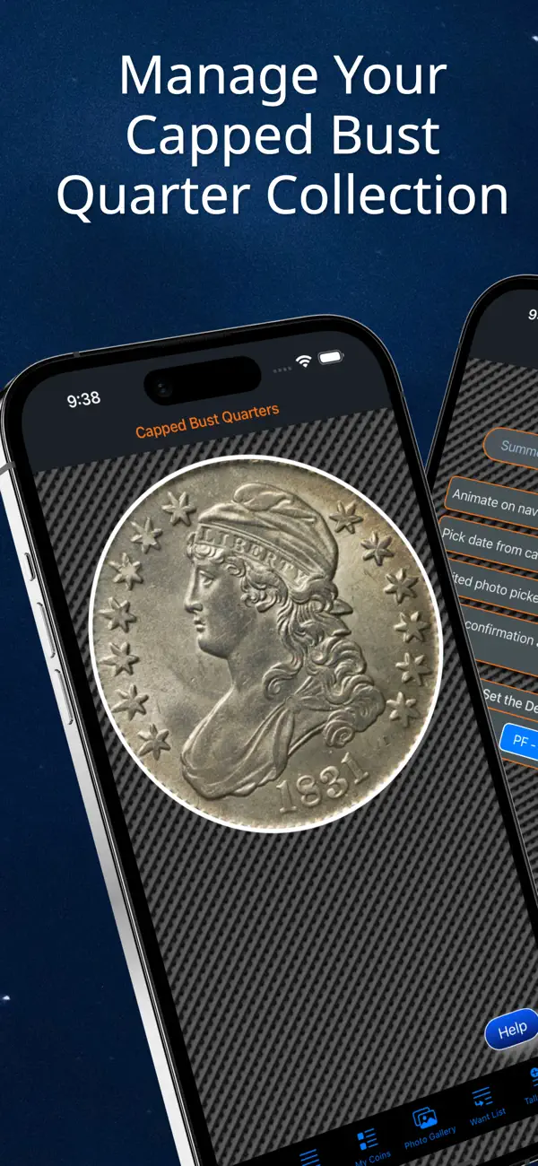 Screenshot #1 pour Capped Bust Quarter