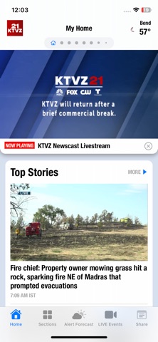 KTVZ 21 Bend, Central OR News iPhone screenshot