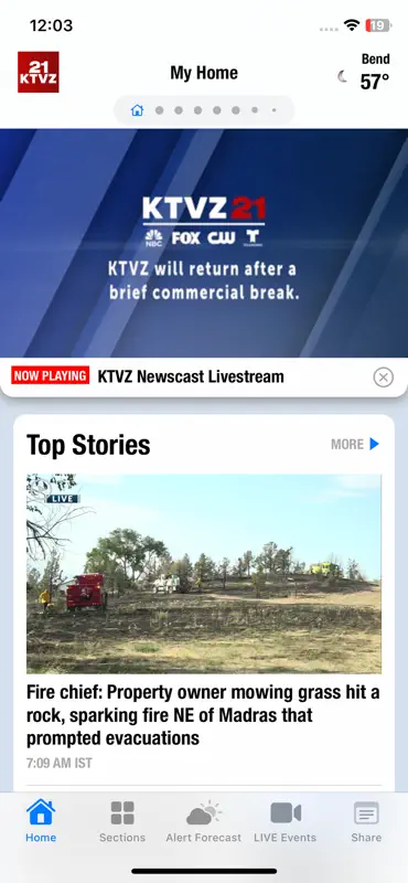 KTVZ 21 Bend, Central OR News screenshot 1 of 5