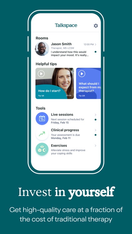 Talkspace Therapy and Support screenshot-6