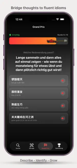 idiomRacer screenshot 1