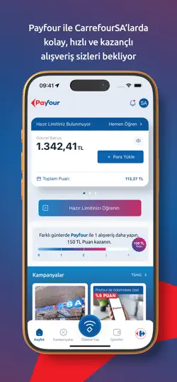 Payfour iPhone Ekran Görüntüsü 1