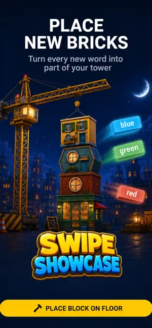 Swipe Showcase iPhone screenshot 1