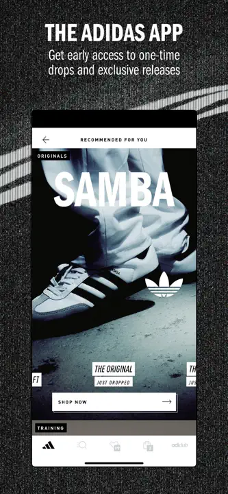 adidasのスクリーンショット（1/6）