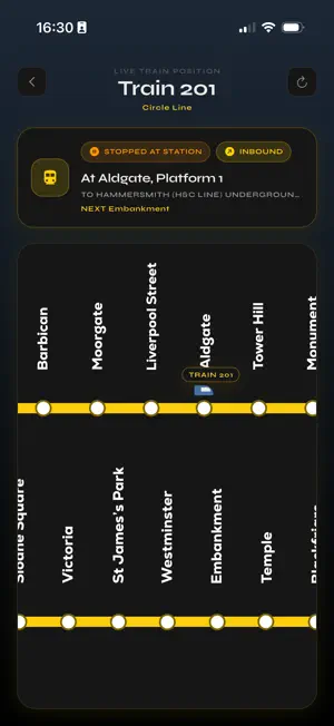 RailTracker screenshot 4