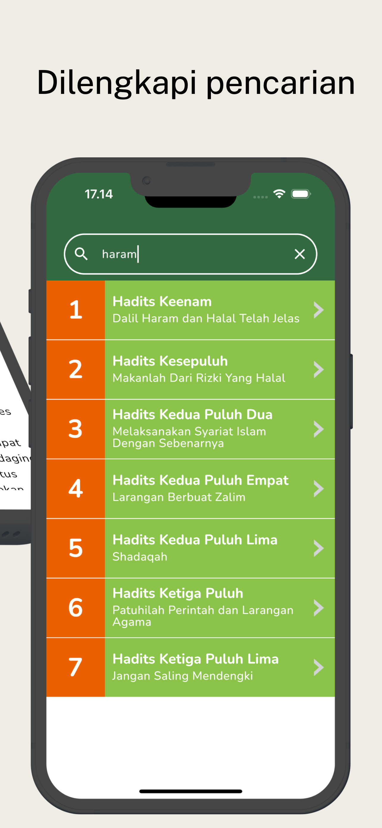 Hadist Arbain screenshot 3