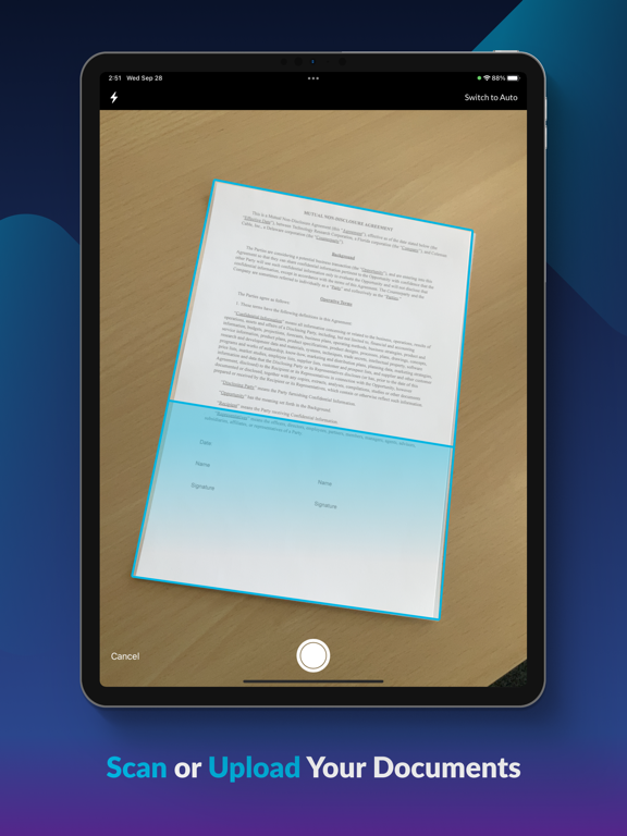 Sign.Plus - Sign PDF Documents iPad screenshot 4 - Business app