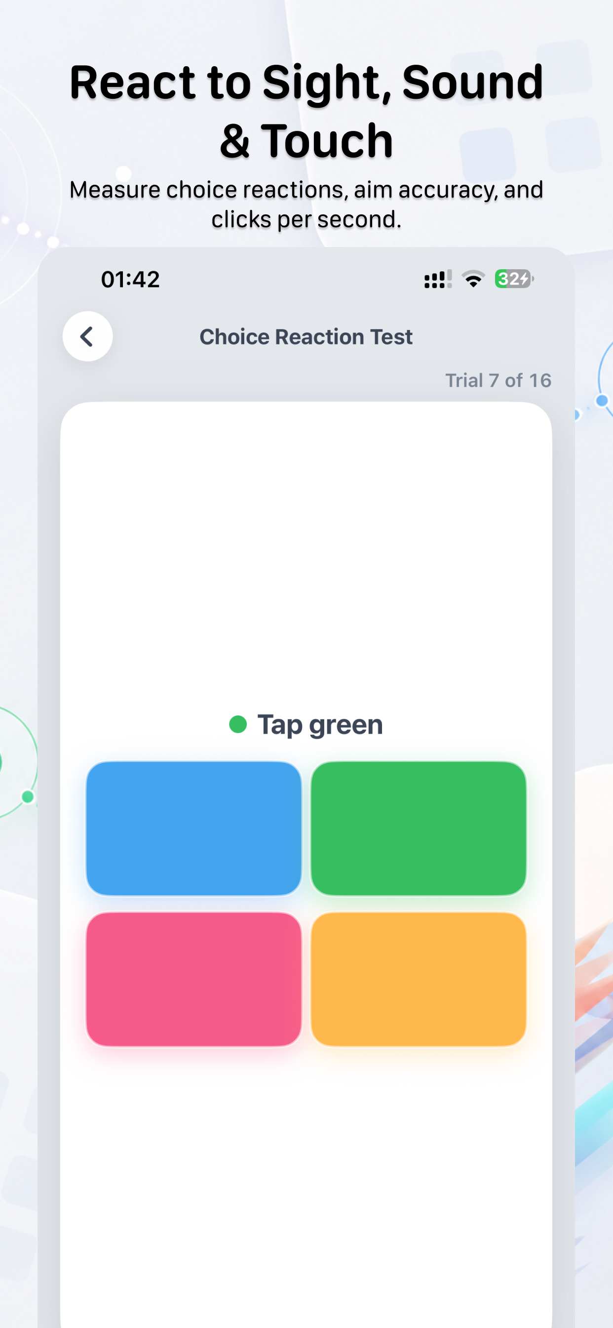 Reaction Time: Test & Training screenshot 7