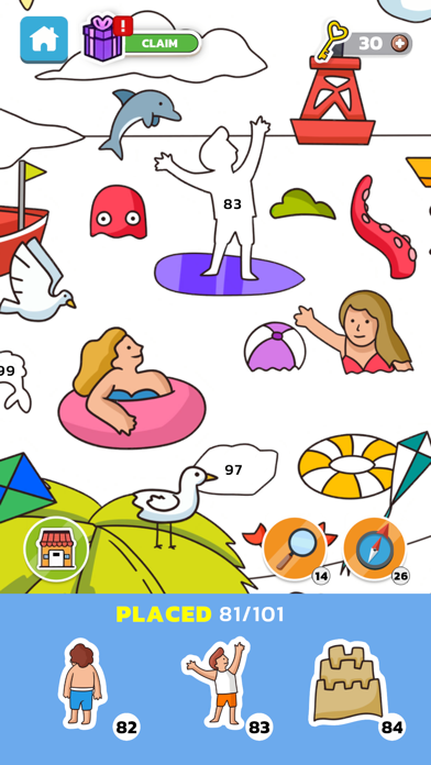 Sticker Puzzle Color by Number Screenshot