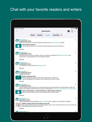 Spirit Fanfiction and Stories iPad screenshot