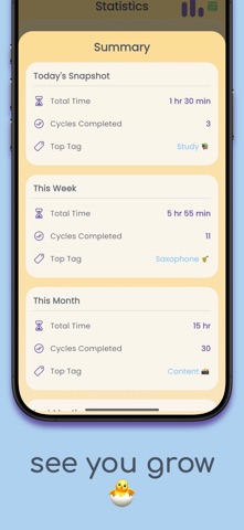 Pommmo - Pomodoro focus timer Screenshot 7 of 7