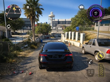 Car Driving City Racer Games iPad screenshot