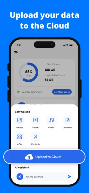 Cloud Storage Drive Backup App screenshot 1