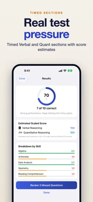 GRE Test Prep: Vocab & Math screenshot 4