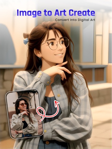 AI Chibly Art Anime : ChiblyAI iPad screenshot