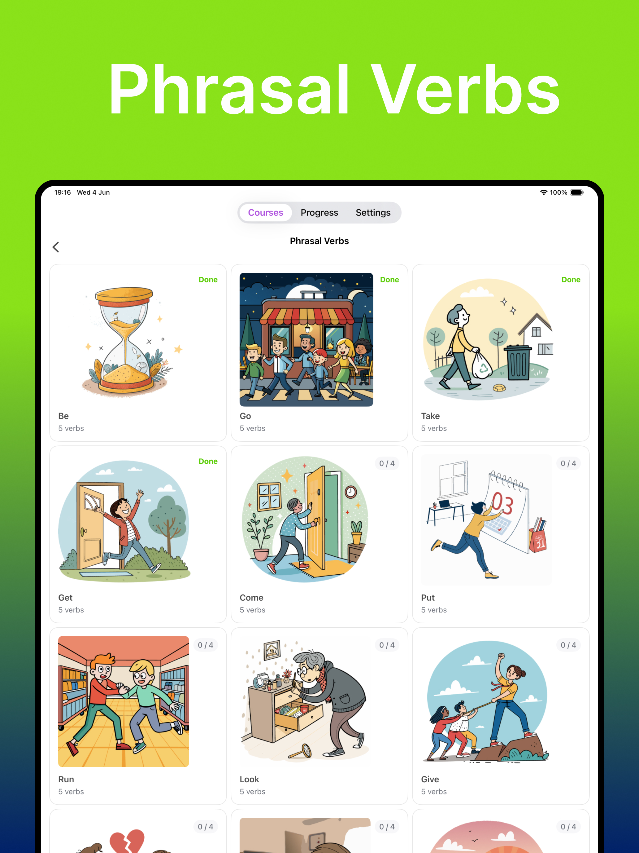 English Kit: Irregular Verbs