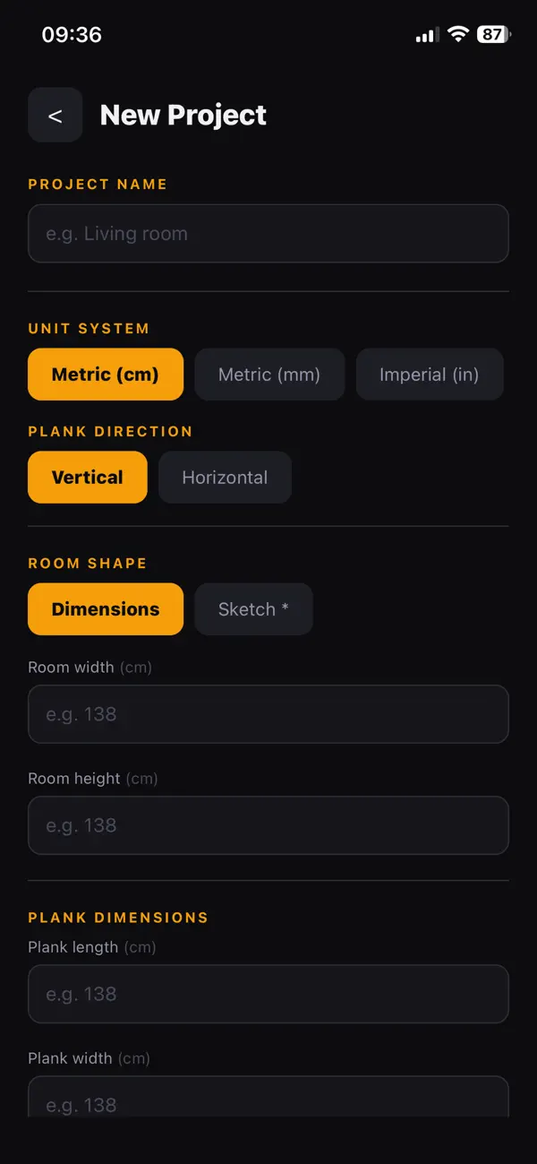 Screenshot #1 pour PlankPlanner