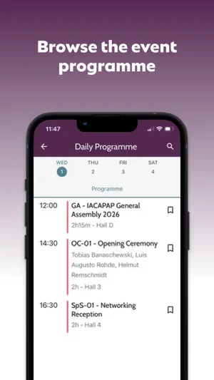IACAPAP 2026 screenshot 3
