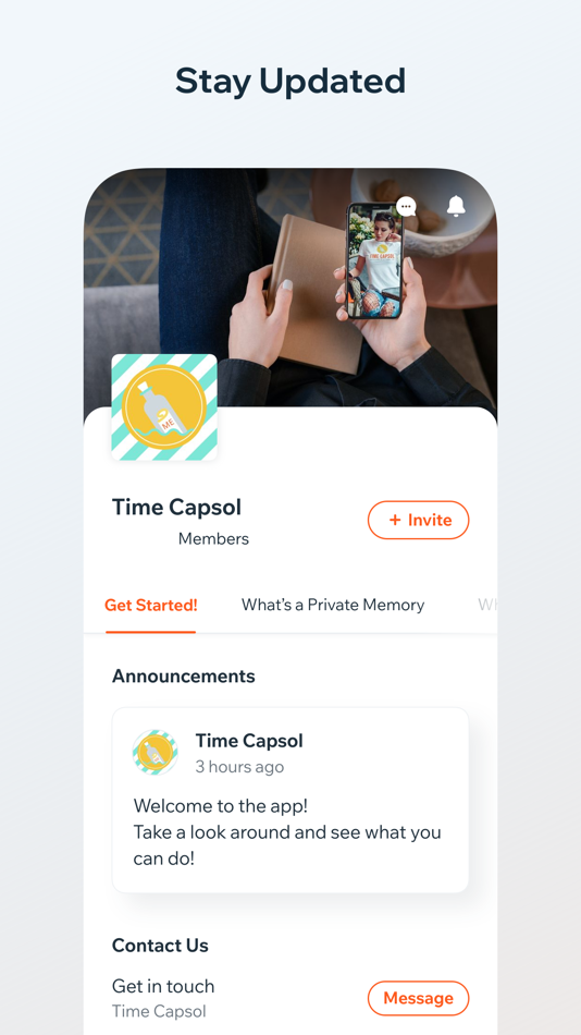 #3. Time Capsol (iOS) 由: Paula Saunders