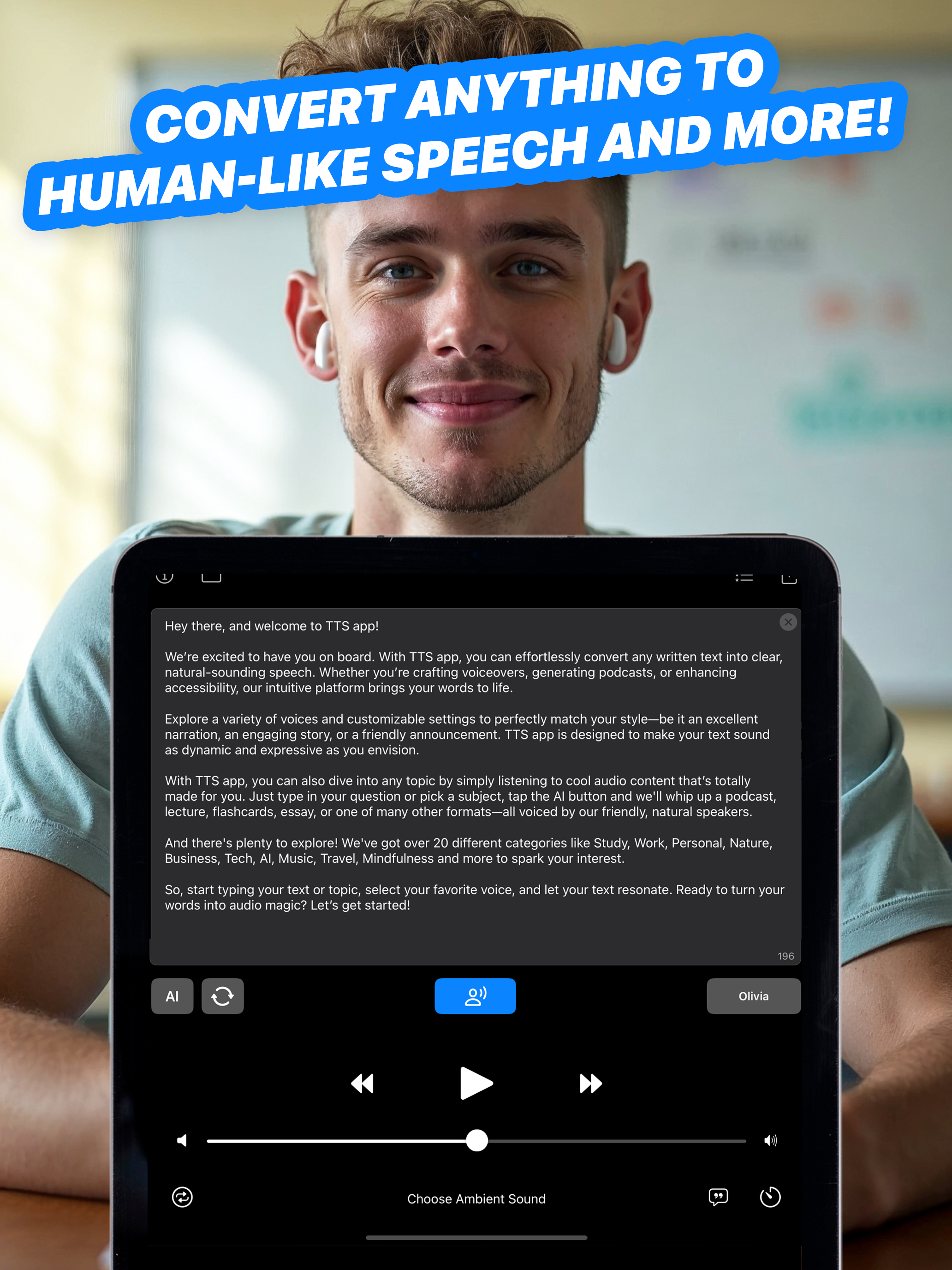 FreeTTS - Text to Speech, AI screenshot 10