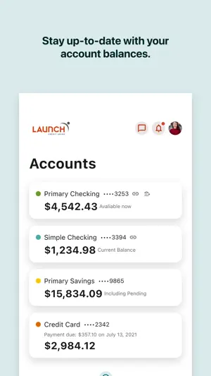 Launch Credit Union screenshot 3