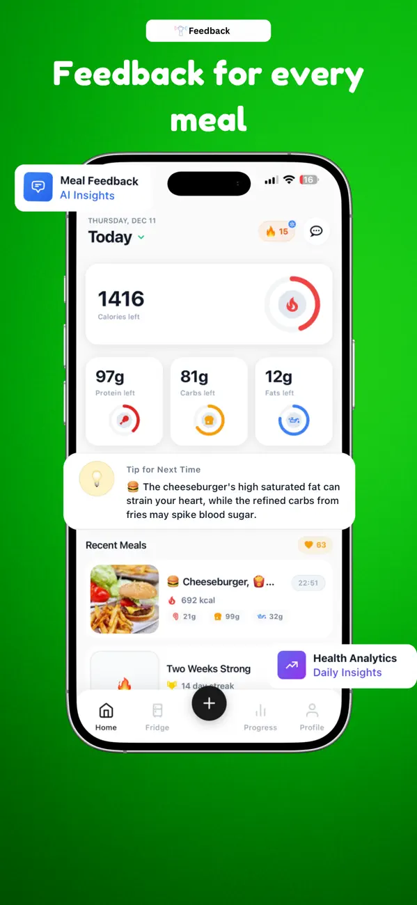 #2. Forma AI Nutrition & Calories (iOS) By: Forma Limited Liability Company