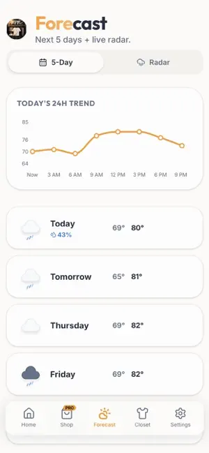 FIT Check: Outfit Planner screenshot 1