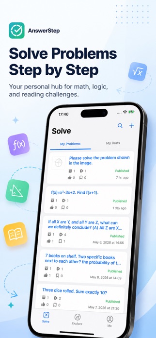 AnswerStep Screenshot 1 of 5