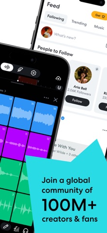 BandLab – Music Making Studio App Store preview screenshot 2