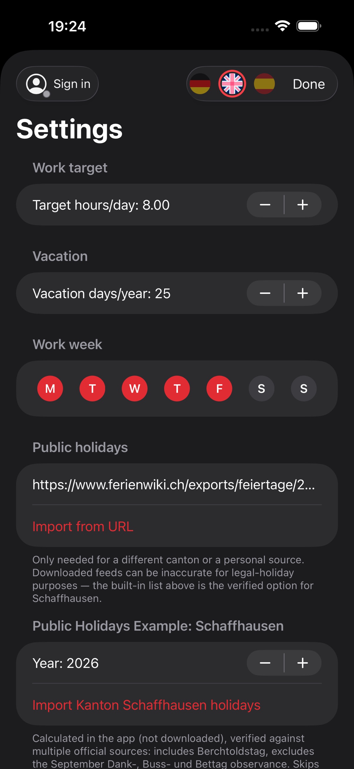 Screenshot 7 of Easy Tracking Time